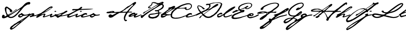 Sophistico font