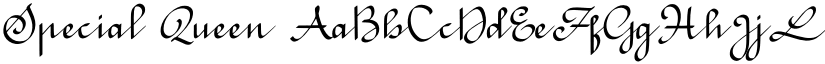 Special Queen font download