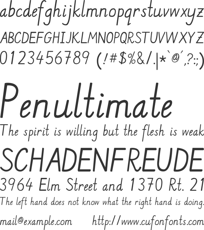 Volantinos Script font preview