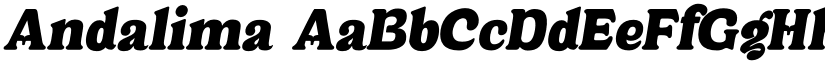 Andalima font download