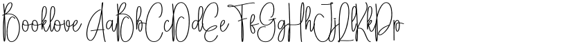 Booklove font download
