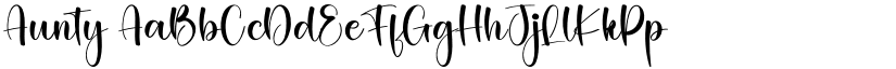 Aunty font download