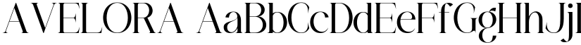 AVELORA font download