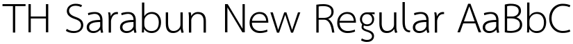 TH Sarabun New Regular font