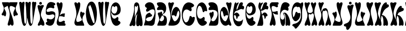 Twist Love font