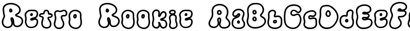Retro Rookie font download
