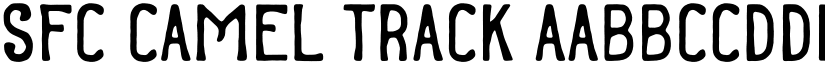 SFC Camel Track font