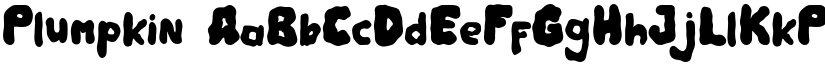 Plumpkin font download