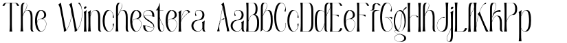 The Winchestera font download