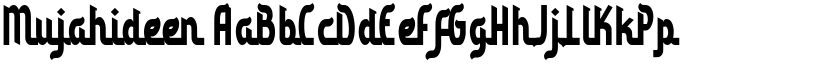 Mujahideen font download