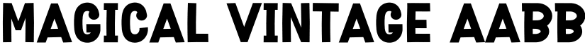 Magical Vintage font download