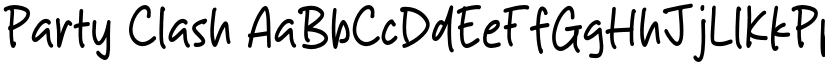 Party Clash font download