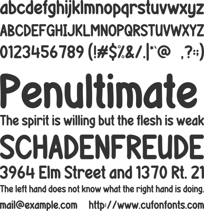 CHRISTMAS IN WINTERS font preview