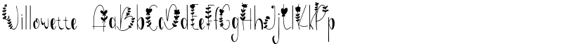 Willowette font download
