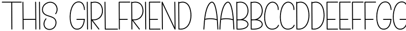 This Girlfriend font download