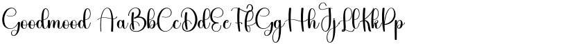 Goodmood font download