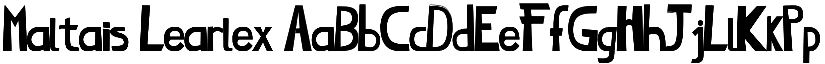 Maltais Learlex font