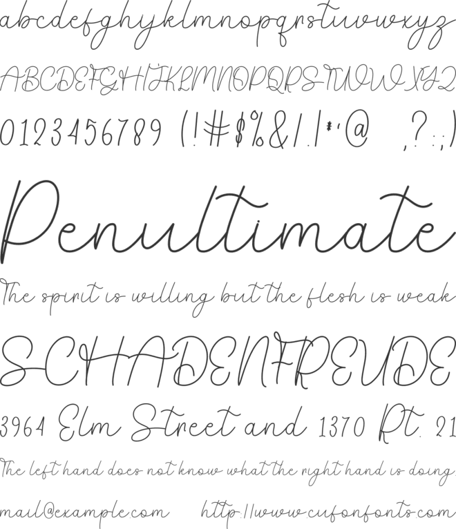 Beauty Galentine font preview