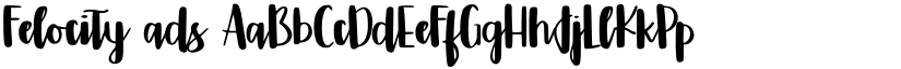 Felocity ads font download
