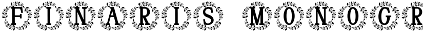 Finaris Monogram font