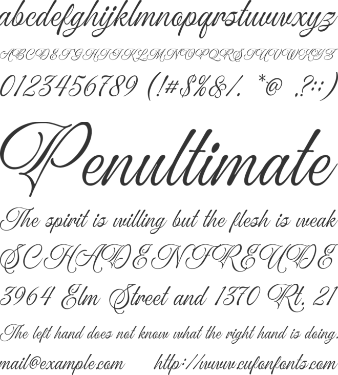 Ocean Delight font preview