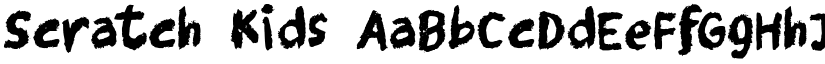 Scratch Kids font download