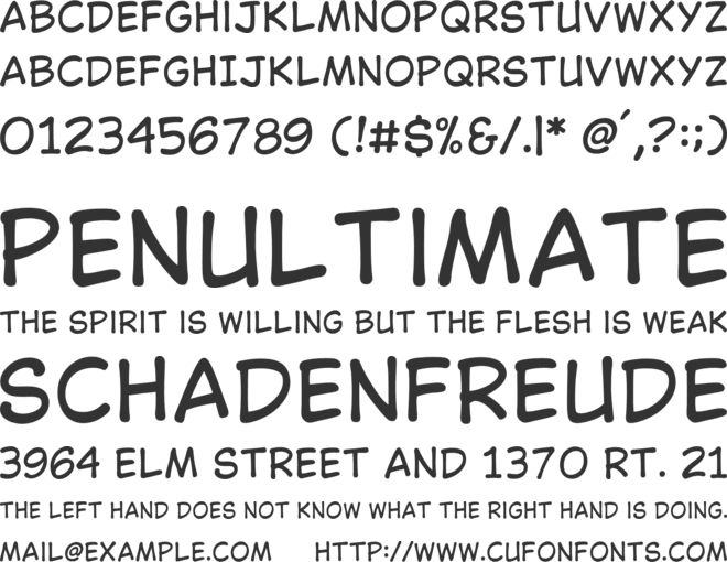 QR Ames Beta font preview