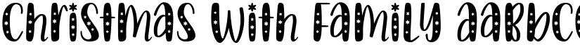 Christmas With Family font