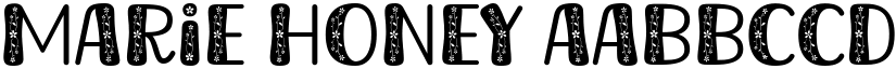 Marie Honey font
