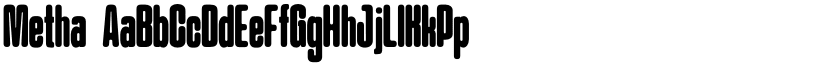Metha font