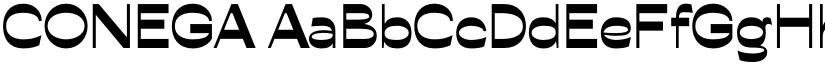 CONEGA font download