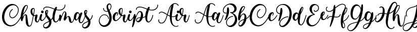 Christmas Script Air font