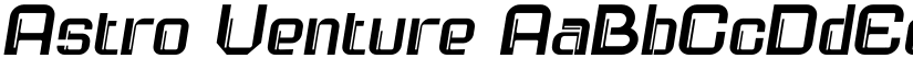 Astro Venture font