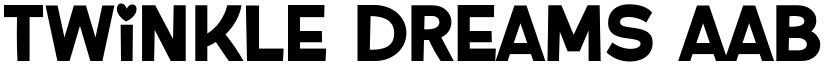 Twinkle Dreams font