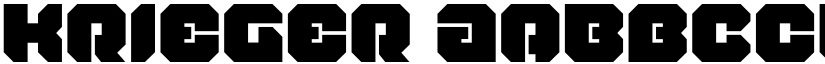 Krieger font download