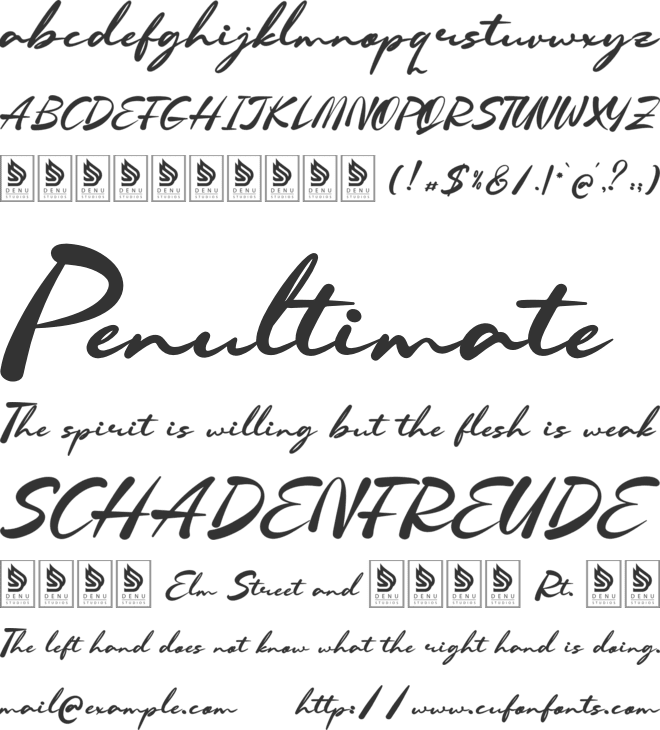 Dwimsy Mellowdi font preview
