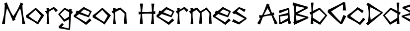 Morgeon Hermes font
