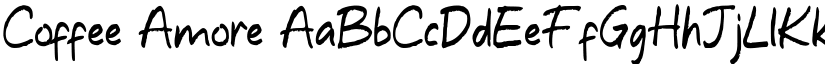 Coffee Amore font