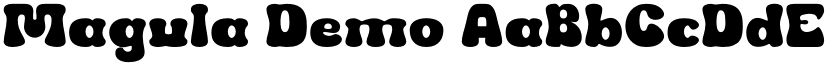 Magula Demo font