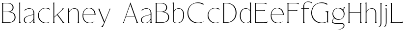 Blackney font download