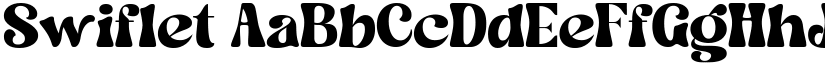 Swiflet font download