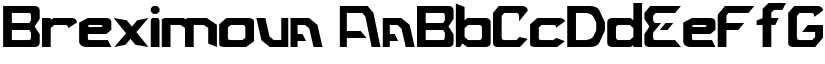 Breximova font download