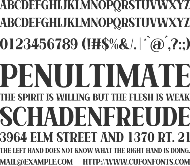 Fresh Christmas font preview