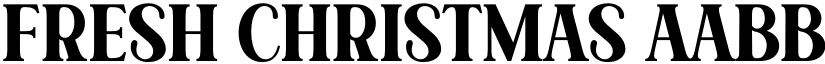 Fresh Christmas font