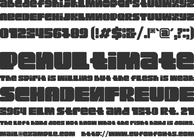 Waves Signal font preview