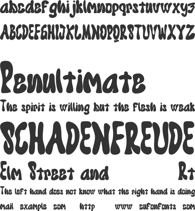 BLOCKIER font preview