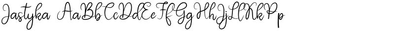 Jastyka font download