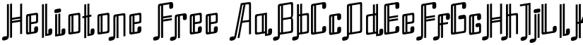 Heliotone Free font download