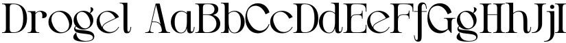 Drogel font download