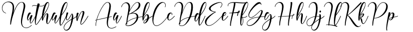 Nathalyn font download